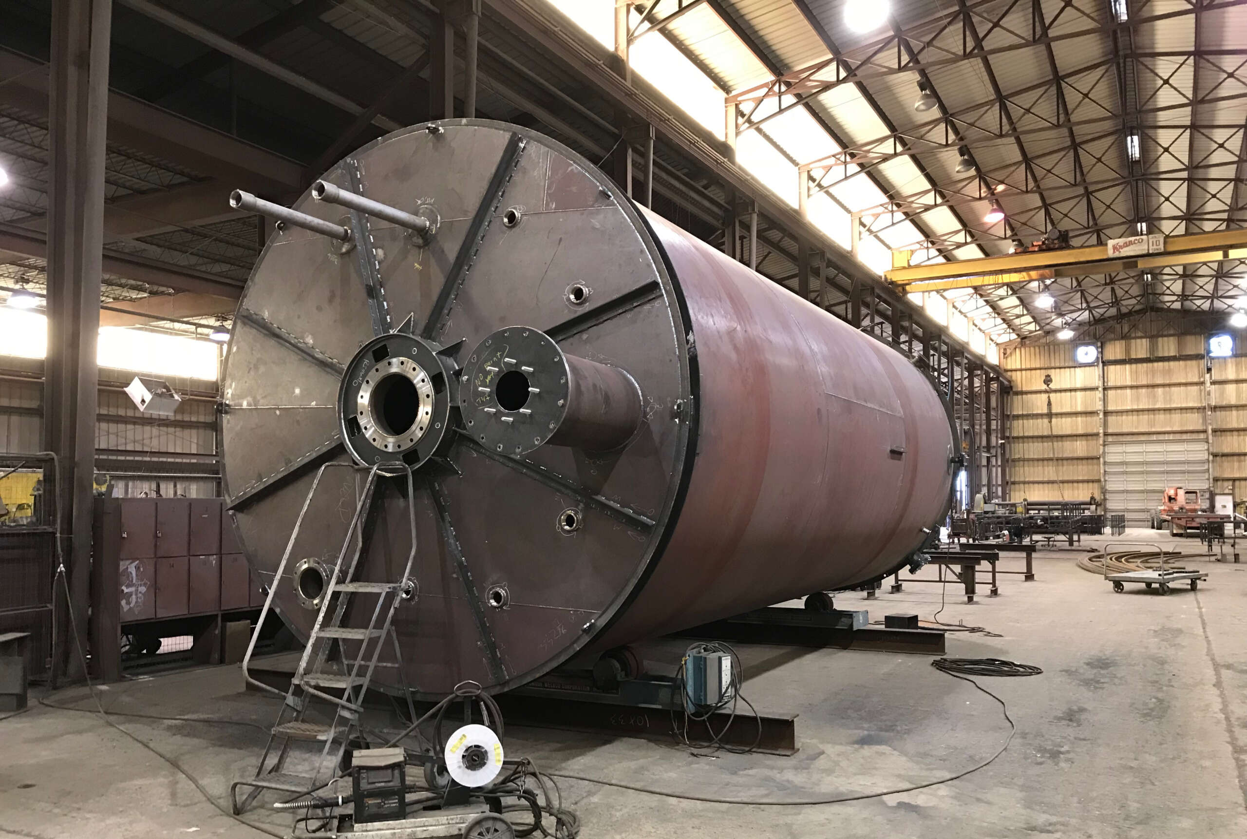 FABRICATION OF STEEL TANK